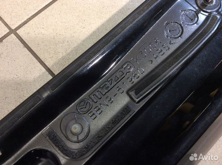 Спойлер (дефлектор) багажника Mazda 3 BL 2009-2013