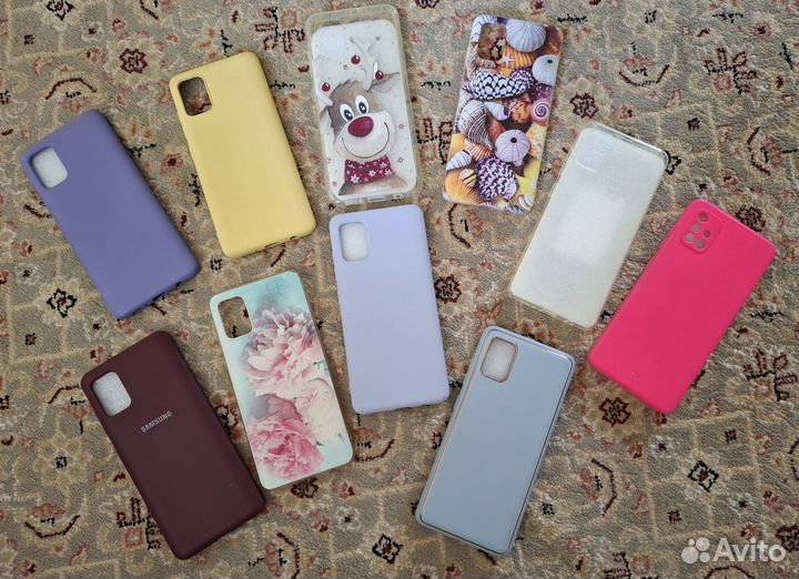 Чехол бампер 10 шт самсунг samsung А51