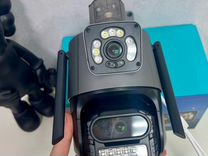 Камера видеонаблюдения уличная WiFi с мигалкой