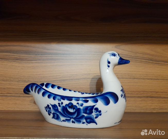 Конфетница гжель