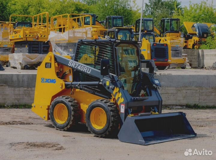 Мини-погрузчик XCMG SR740RU, 2024