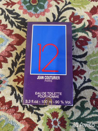 Туалетная вода Jean Couturier12 Pour Homme