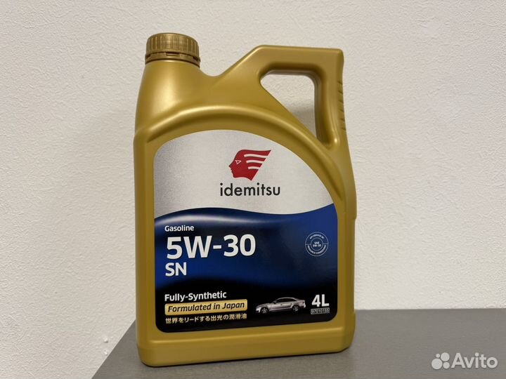 Масло Idemitsu 5w30 SN 4л