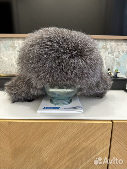 Шапка мужская песцовая