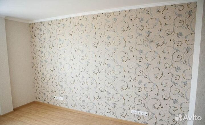 Поклейка обоев