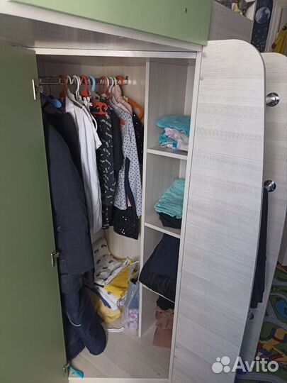 Кровать-чердак уголок школьника