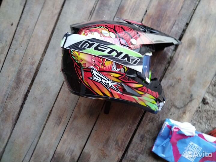 Шлем для мотокросса
