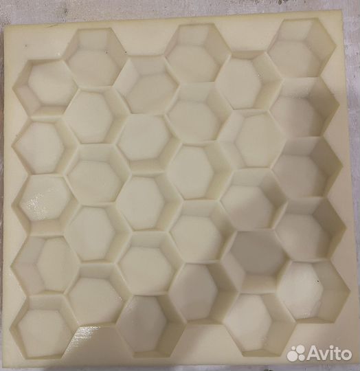 Силиконовые формы для 3D панелей из гипса