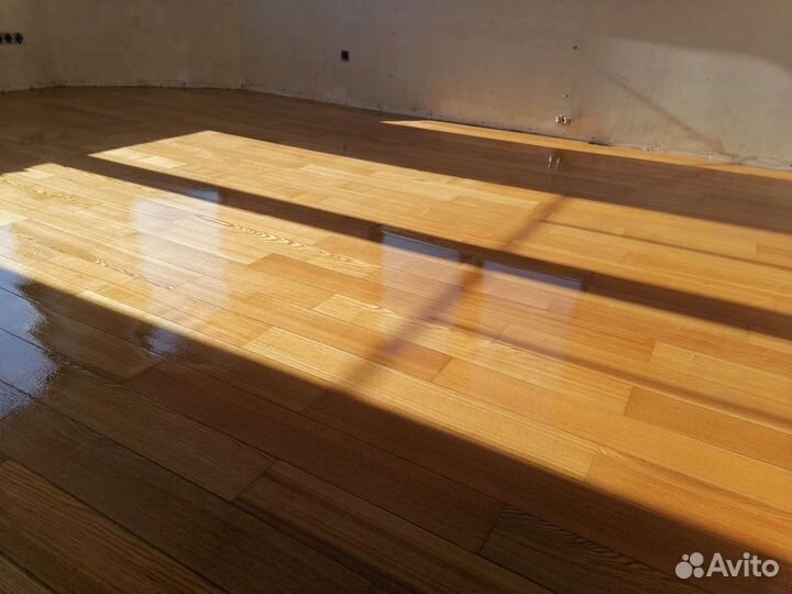 Циклевка паркета и покрытие лаком