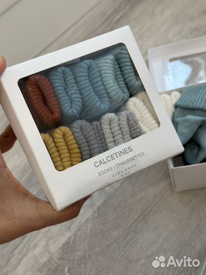 Новые носки Zara home 7 пар