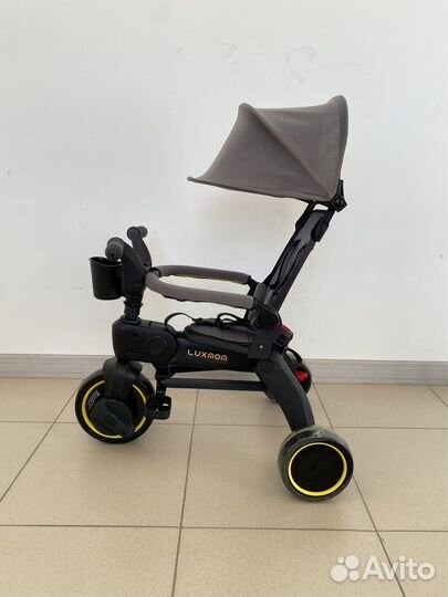 Велосипед Luxmom S7 складной серый