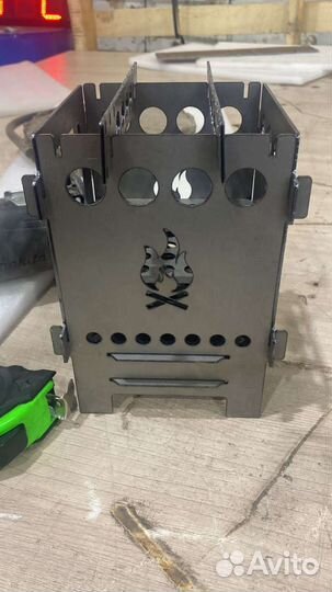 Походная печь компактная