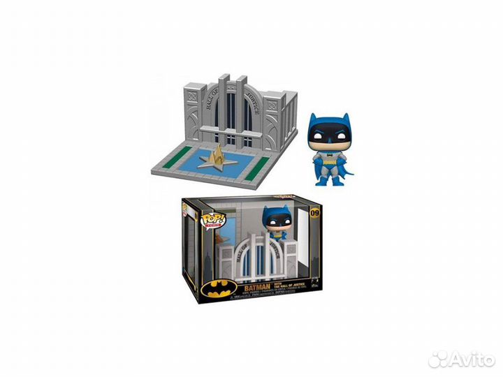 Funko POP Vinyl: Town: Hall of Justice w/Batman