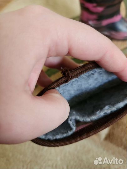 Резиновые сапоги детские 24