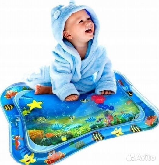Развивающий водный коврик (новый)