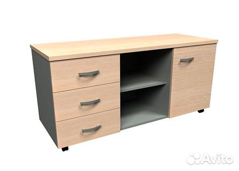 Вместительная офисная тумба
