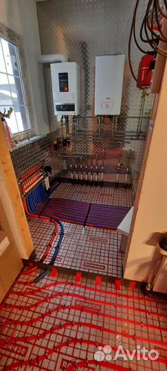 Водоснабжение, отопление, канализация,теплые полы