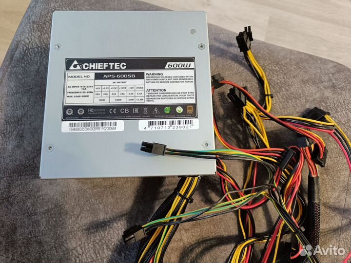 Блок питания chieftec 600w