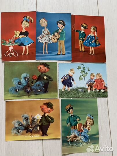 Открытки гдр, Чехословакия цветные