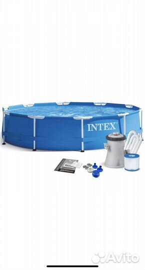 Каркасный бассейн intex