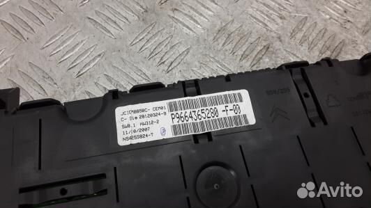 Щиток приборов citroen C4 grand picasso 1 (97L01IT