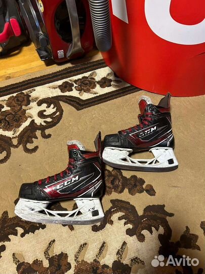 Коньки хоккейные ссм размер 2