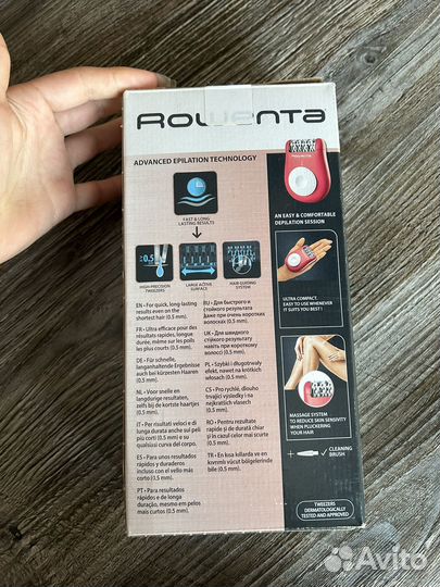 Эпилятор rowenta