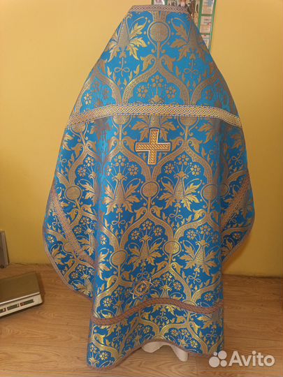 Парчовое Голубое облачение(батюшкам)