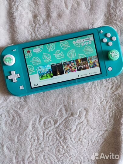 Nintendo switch lite прошитая 128gb