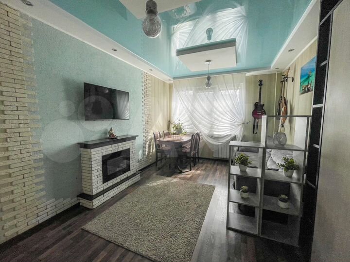 2-к. квартира, 58,4 м², 1/4 эт.