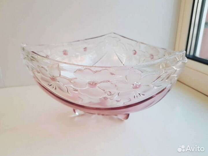 Ваза для фруктов Чехия бу