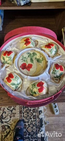 Сервиз чайный китайский форфор 12предметов