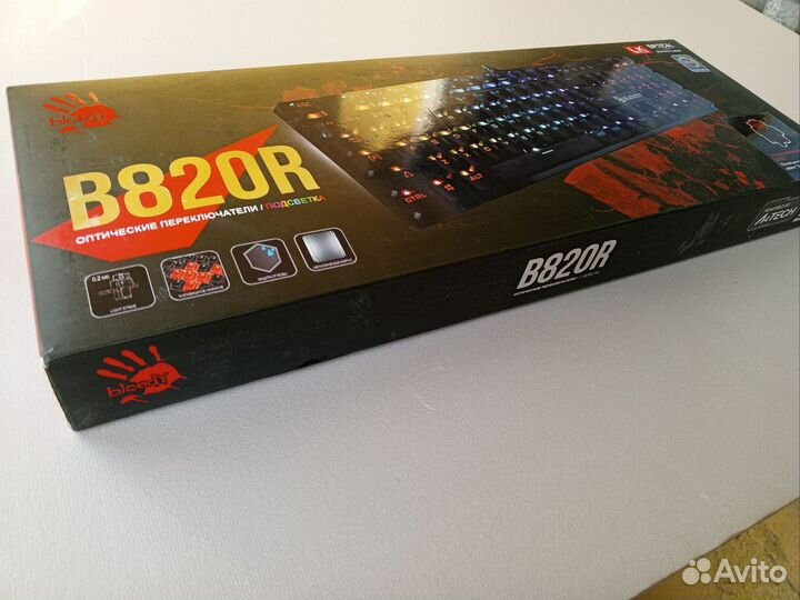 Игровая клавиатура A4Tech Bloody B820R