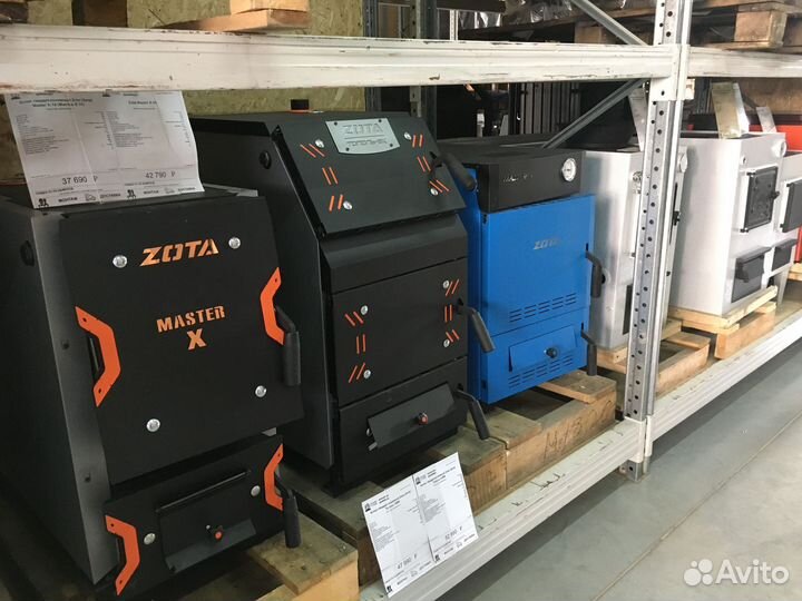 Котел твердотопливный Zota Master-20