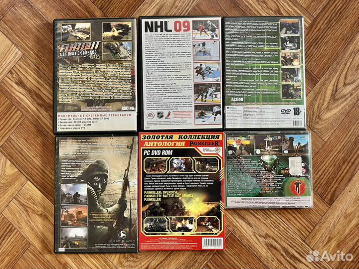 Dvd диски, пк игры