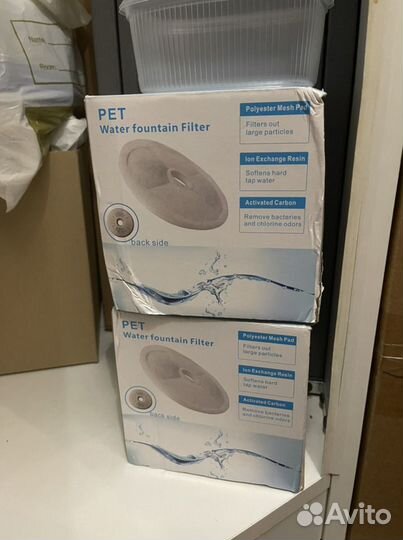 Поилка фонтанчик и фильтр для catit 2.0