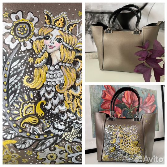 Ручная роспись одежды, обуви, сумок (кастом)