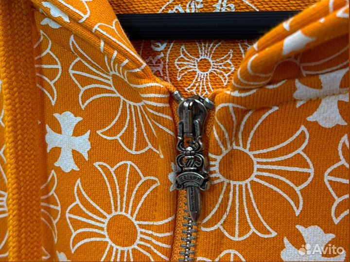 Зип-худи Chrome Hearts Horseshoe Logo