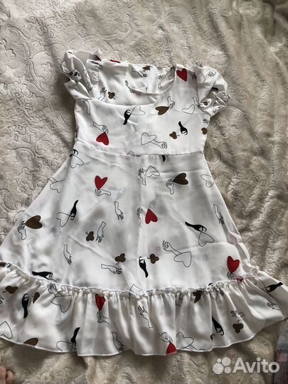 Платье на девочку летнее