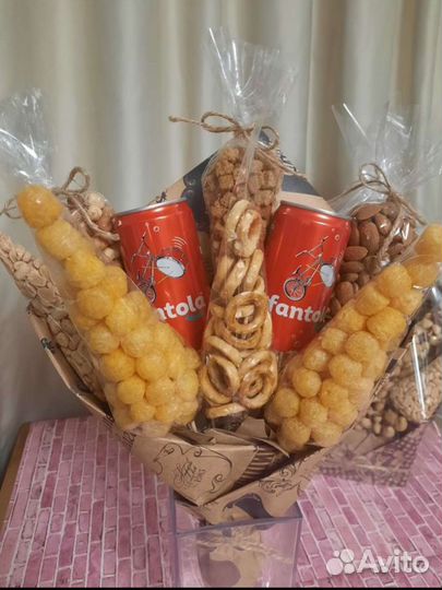 Мужской букет подарок на 23 февраля