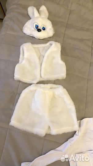Новогодний костюм зайца 98