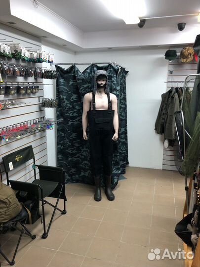 Вейдерсы неопреновые 4мм с резиновыми сапогами