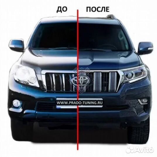 Рестайлинг Land Cruiser Prado 150 c 2009 на 2018 г