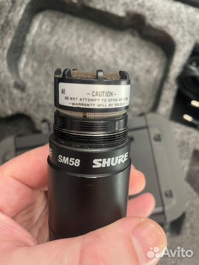 Радиосистема Shure Pgx24 с микрофоном P58 и Sm58