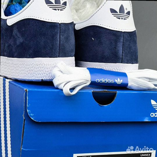 Кроссовки Adidas Gazelle Blue (Арт.26065)