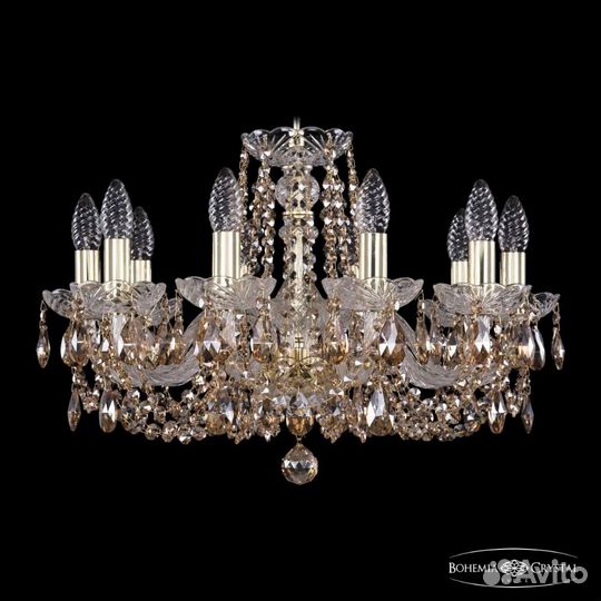 Bohemia Ivele Crystal 1402/10/195 G R721 1402 люст