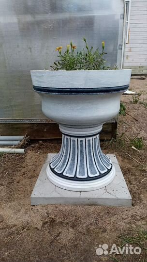 Изготовление бетонных Горшков и вазонов