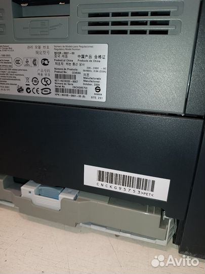 Принтер HP laserjet P2055dn (24788 страниц)