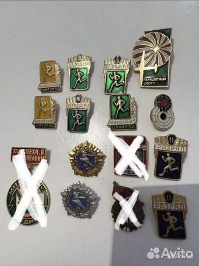 Значки СССР разные, гто, пионерские, много