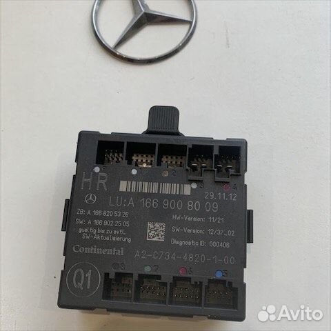 Блок двери задний правый Мерседес w166